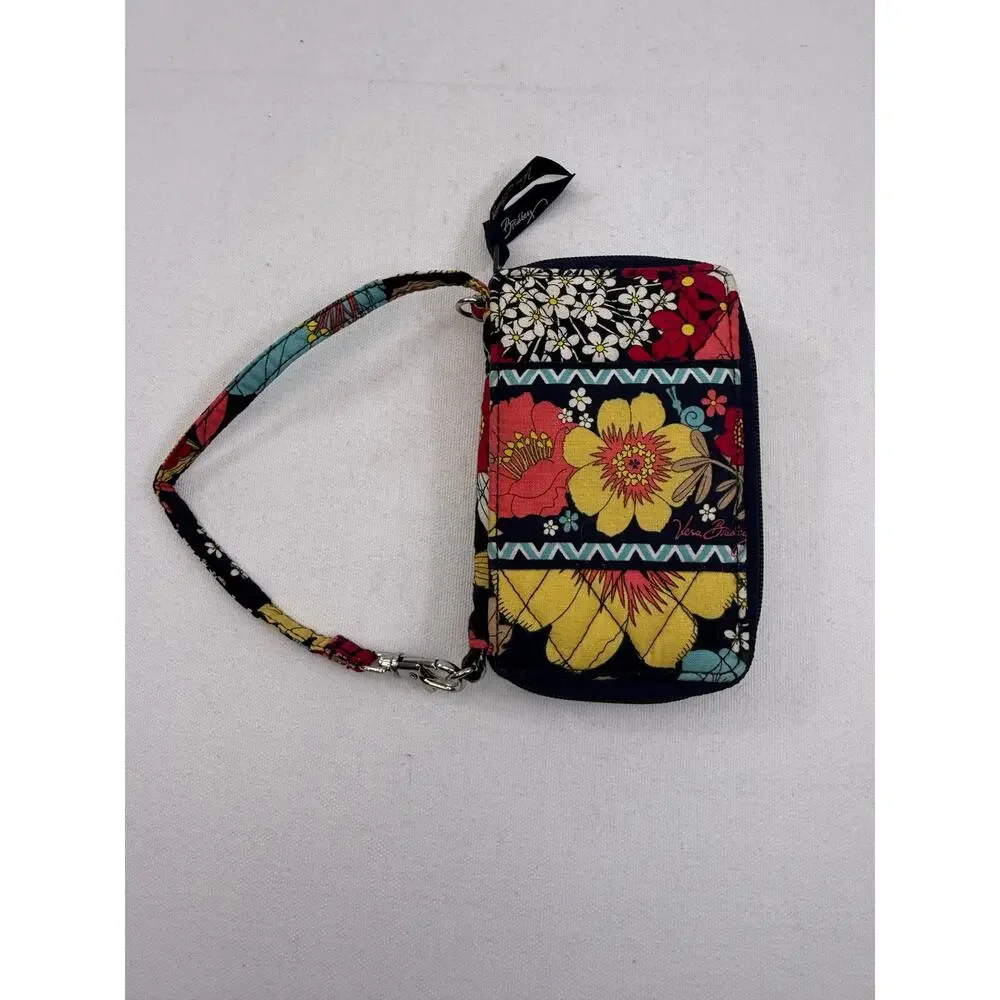Vera Bradley Happy Snails All In One Wristlet Wallet - Picture 6 of 8
